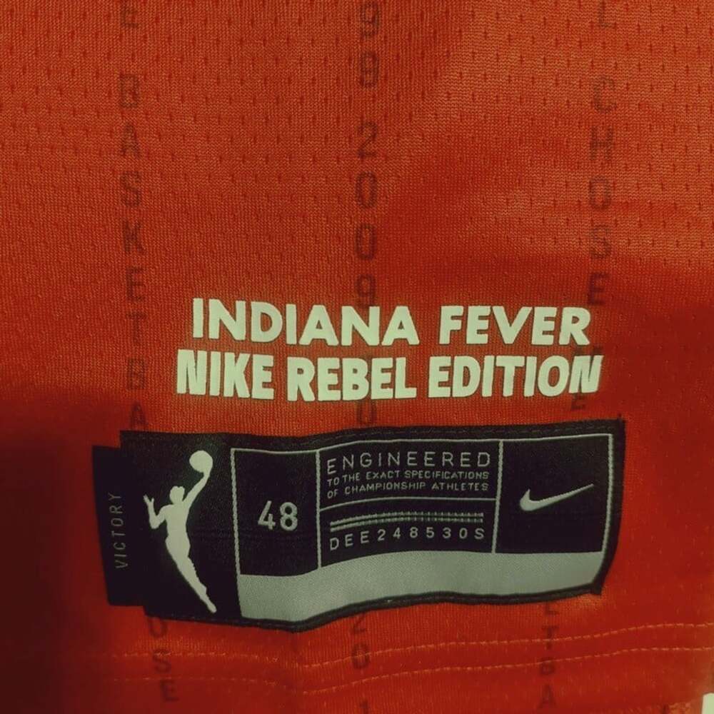 Nike Caitlin Clark Indiana Fever WNBA Rebel Edition Jersey DR8398-659 Womens L - Picture 5 of 12